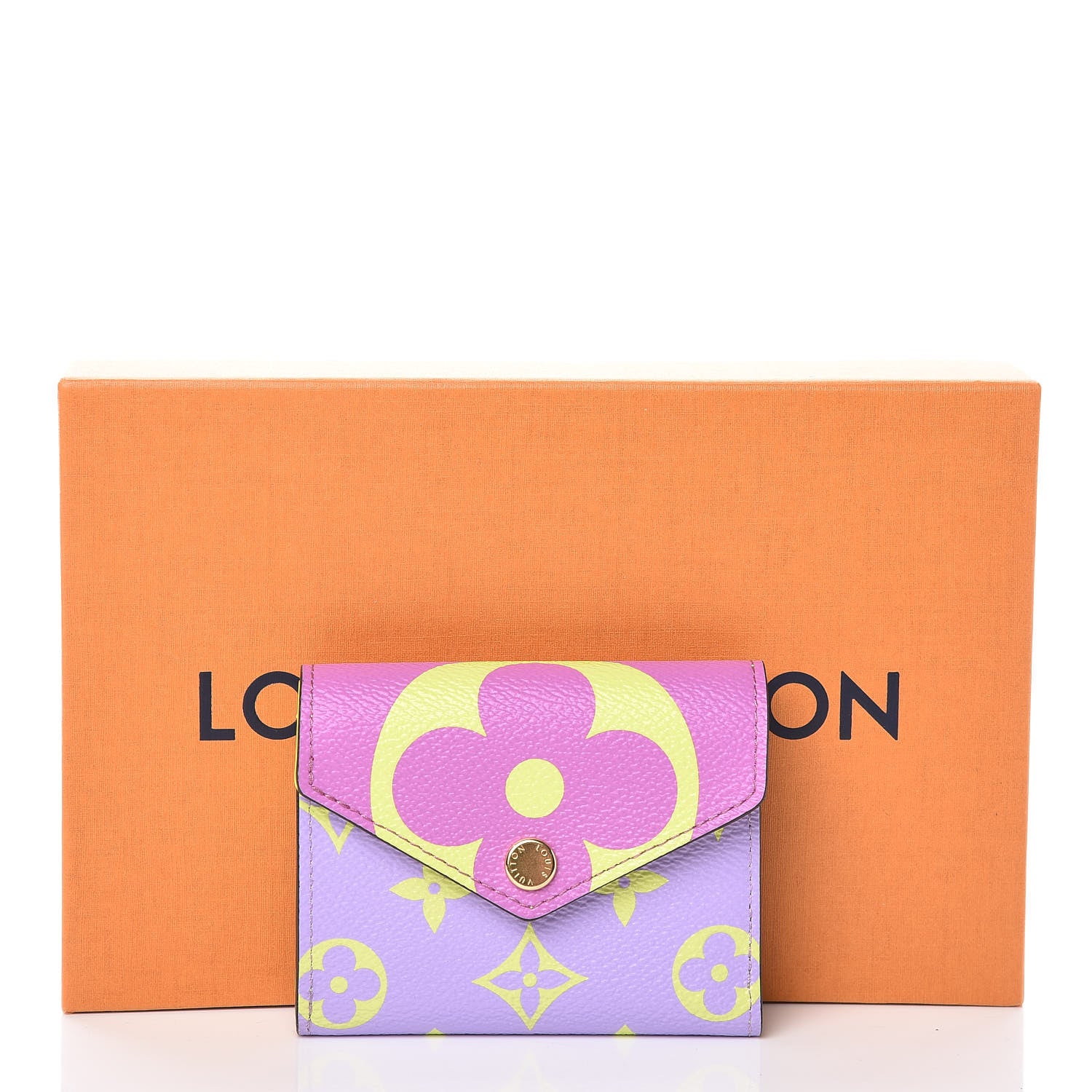 Louis Vuitton Monogram Giant Zoe Wallet Pink Lilac 8 of 8
