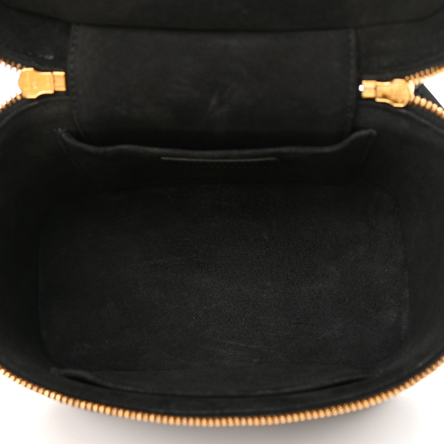 Christian Dior Lambskin Cannage Small Diortravel Vanity Case Black 5 of 19