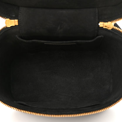 Christian Dior Lambskin Cannage Small Diortravel Vanity Case Black 5 of 19
