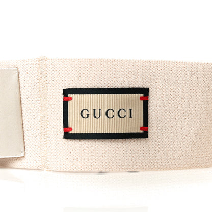 Gucci Cotton Elastic Gucci Logo Headband White 5 of 8