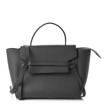 Celine Grained Calfskin Mini Belt Bag Grey 1 of 10
