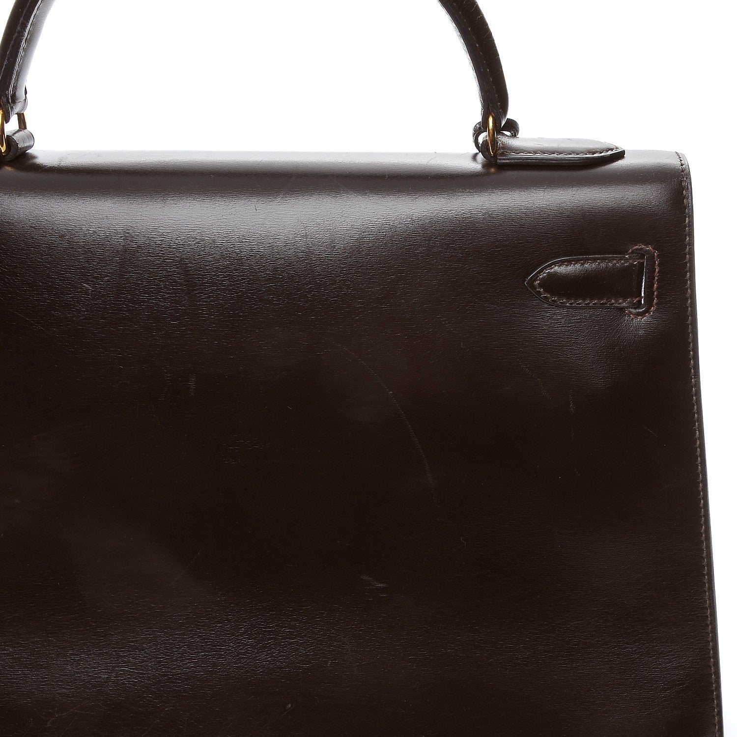 Hermes Box Kelly Sellier 32 Chocolate 30 of 30