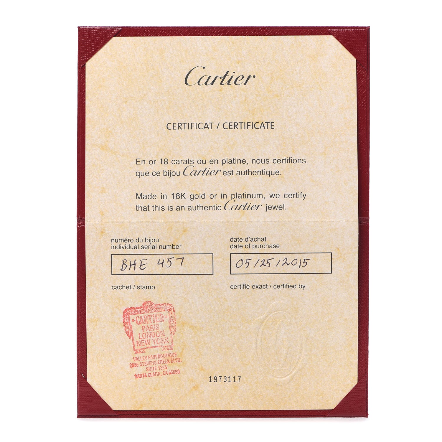 Cartier 18K Pink Gold Diamond LM D'Amour Pendant Necklace 6 of 6