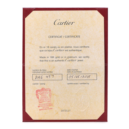 Cartier 18K Pink Gold Diamond LM D'Amour Pendant Necklace 6 of 6