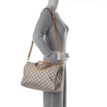 Louis Vuitton Damier Azur Speedy Bandouliere 30 2 of 9