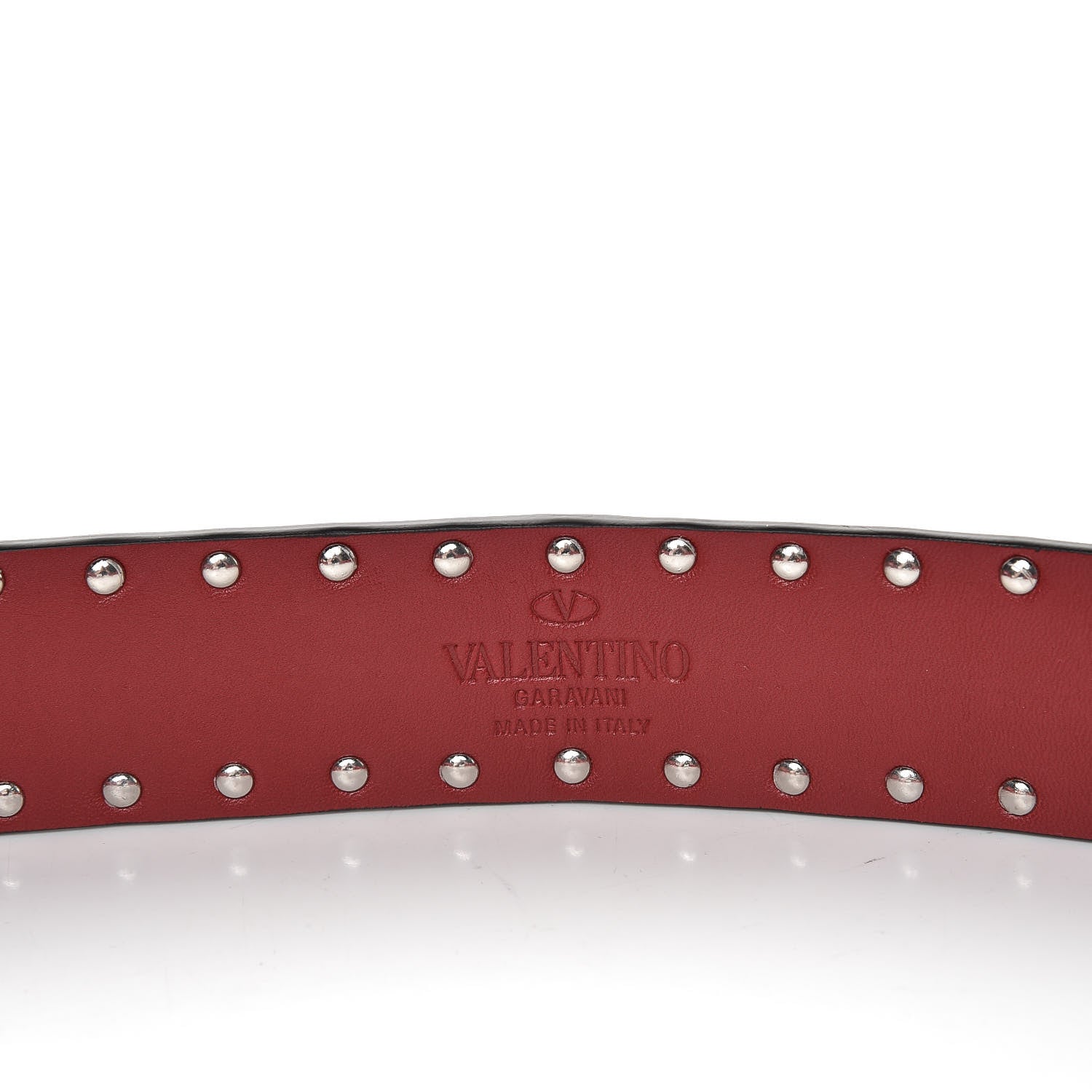 Valentino Garavani Lambskin Free Rockstud Spike Shoulder Strap Rosso Valentino 4 of 5
