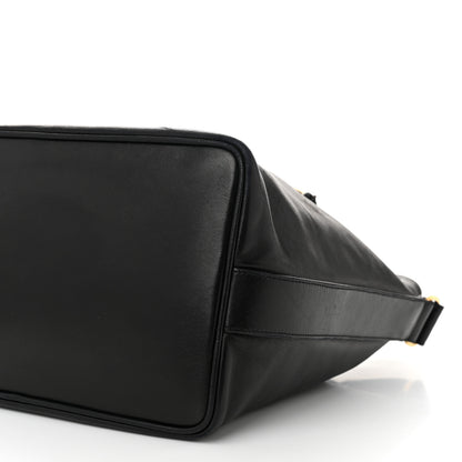 Chanel Lambskin CC Drawstring Bag Black 12 of 13