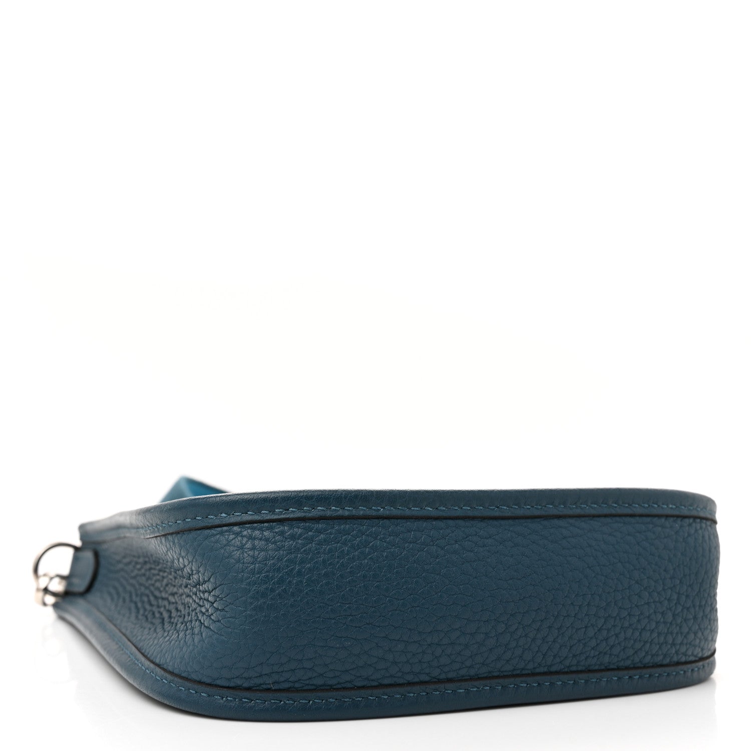 Hermes Taurillon Clemence Amazone Evelyne TPM Colvert Turquoise 4 of 10
