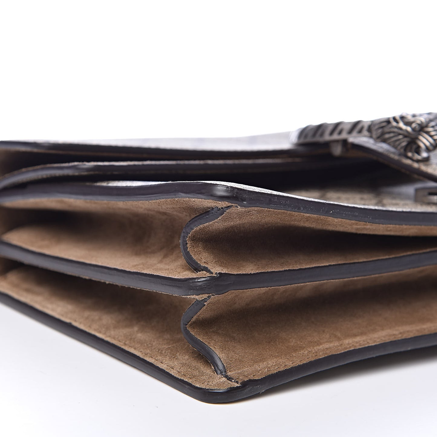 GG Supreme Monogram Small Dionysus Shoulder Bag Taupe
