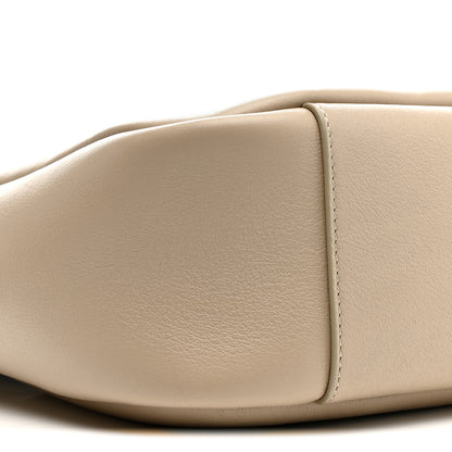 Saint Laurent Smooth Calfskin Small Le 5 A 7 Soft Hobo Sea Salt 9 of 10