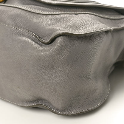 Chloe Calfskin Large Marcie Satchel Cashmere Grey 10 of 10
