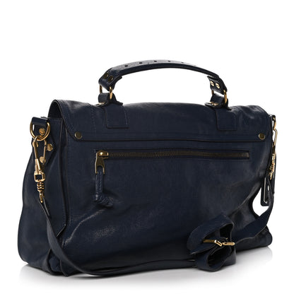 Proenza Schouler Lambskin Medium PS1 Satchel Midnight 2 of 11