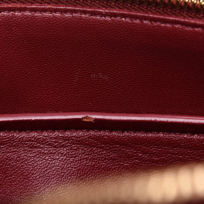 Celine Goatskin Smooth Calfskin Small Ring Bag Dark Ruby 12 of 13