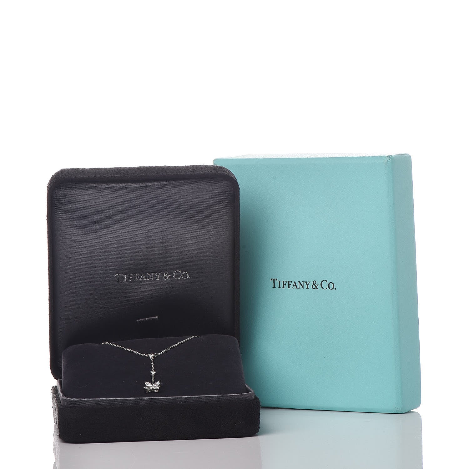 Tiffany Platinum Diamond Victoria Lariat Necklace 7 of 7
