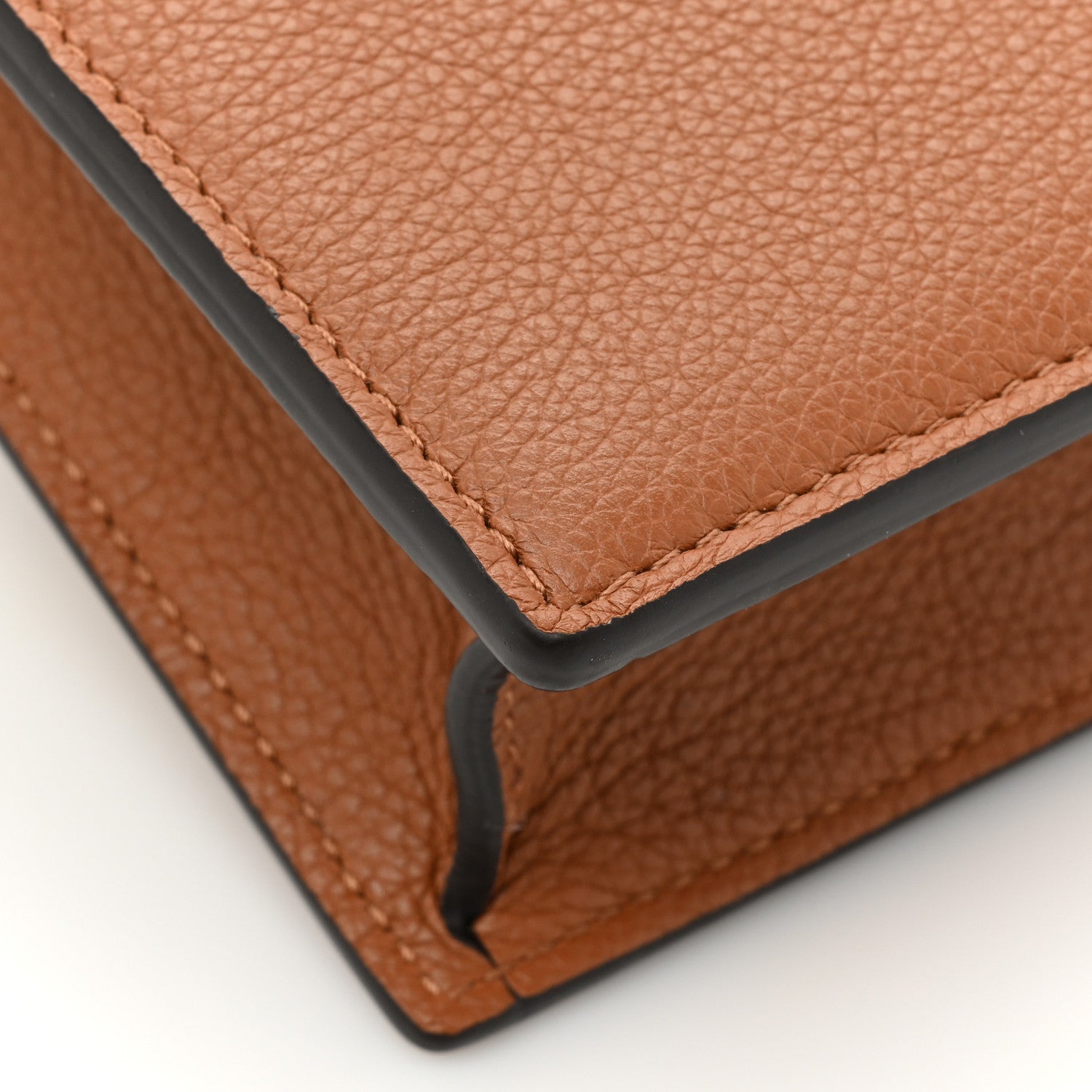Louis Vuitton Soft Calfskin My Lockme Chain Pochette Chataigne 14 of 17