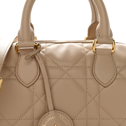 Christian Dior Calfskin Macrocannage Groove 20 Bag Biscuit 8 of 10