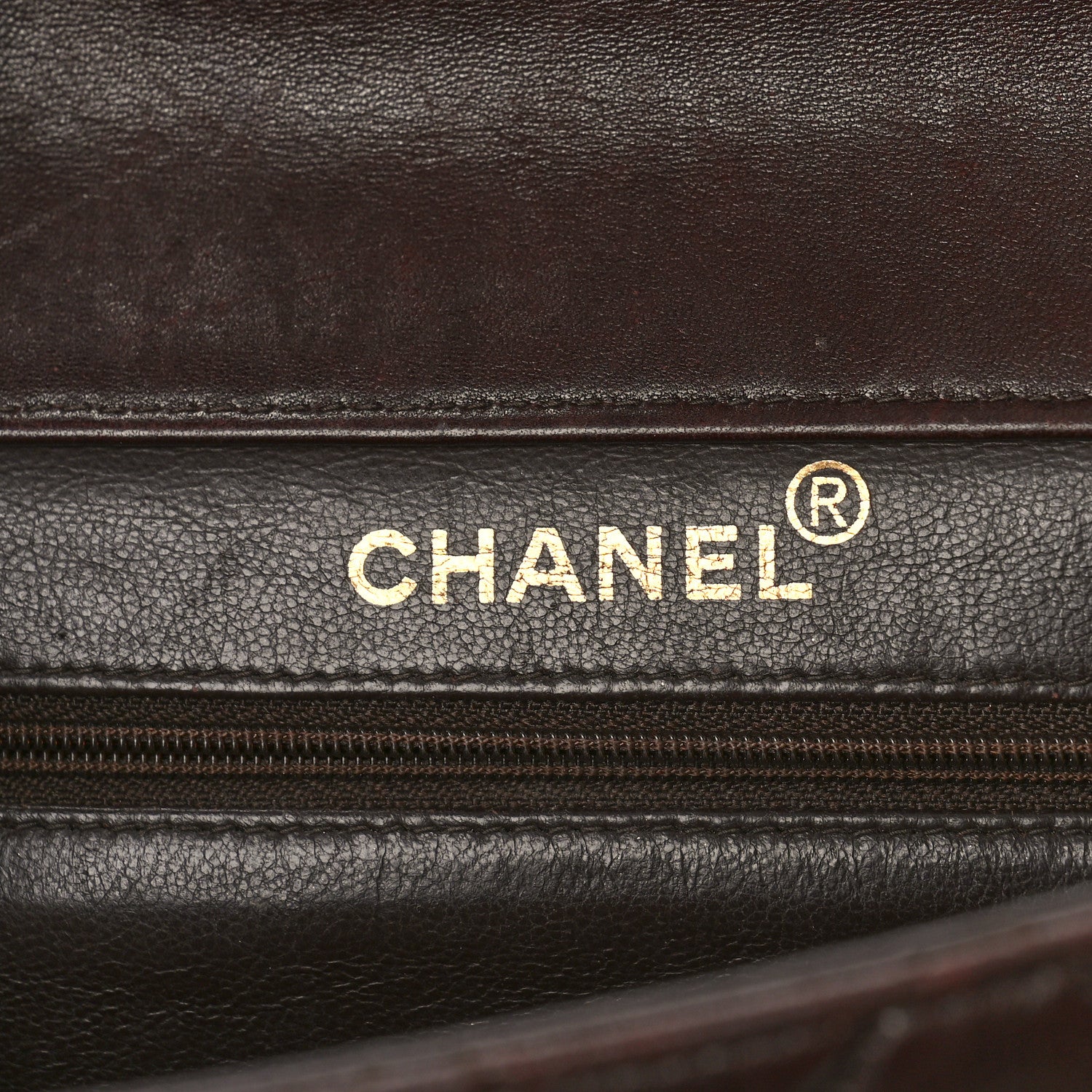 Chanel Lambskin Quilted Medium Double Sided Flap Brown 7 of 14