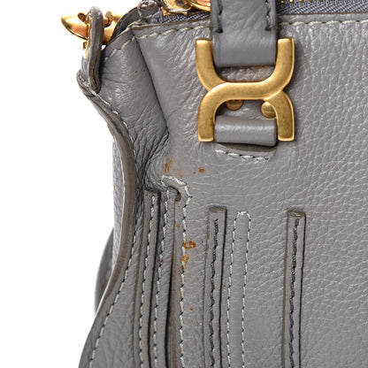 Chloe Calfskin Mini Marcie Satchel Cashmere Grey 14 of 22