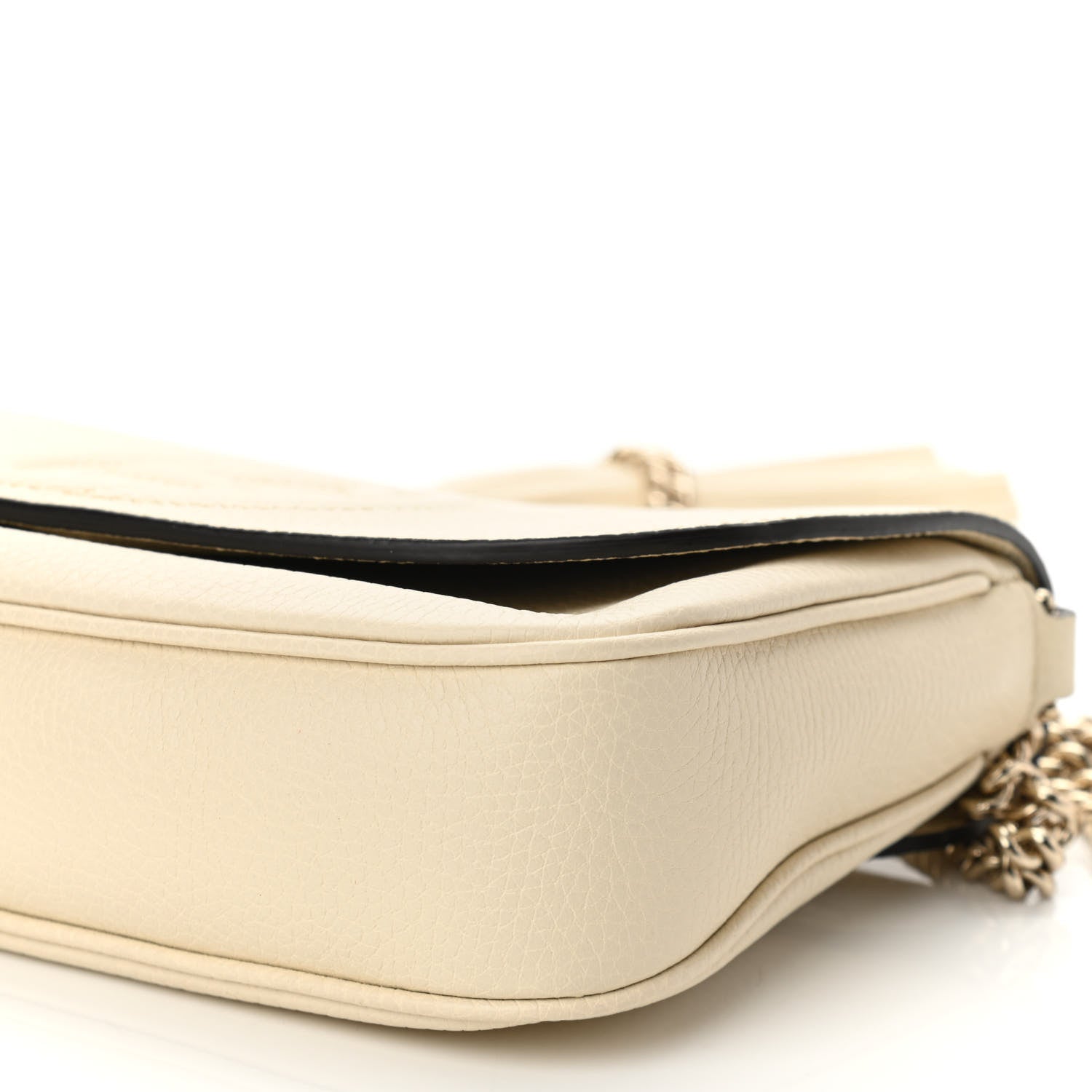 Gucci Cellarius Calfskin Medium Soho Flap Crossbody Ivoire 10 of 10