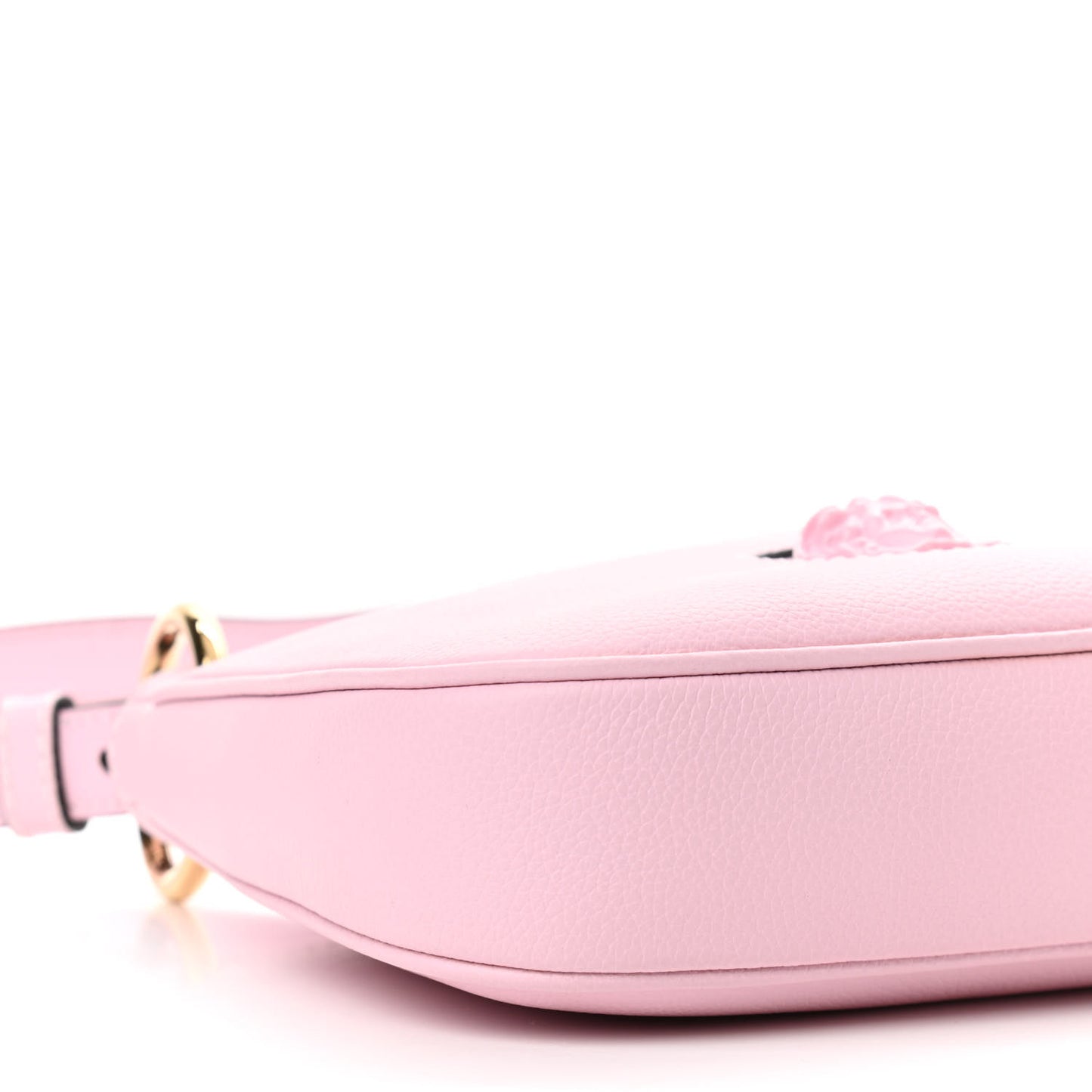 Calfskin La Medusa Small Hobo Crossbody Pink