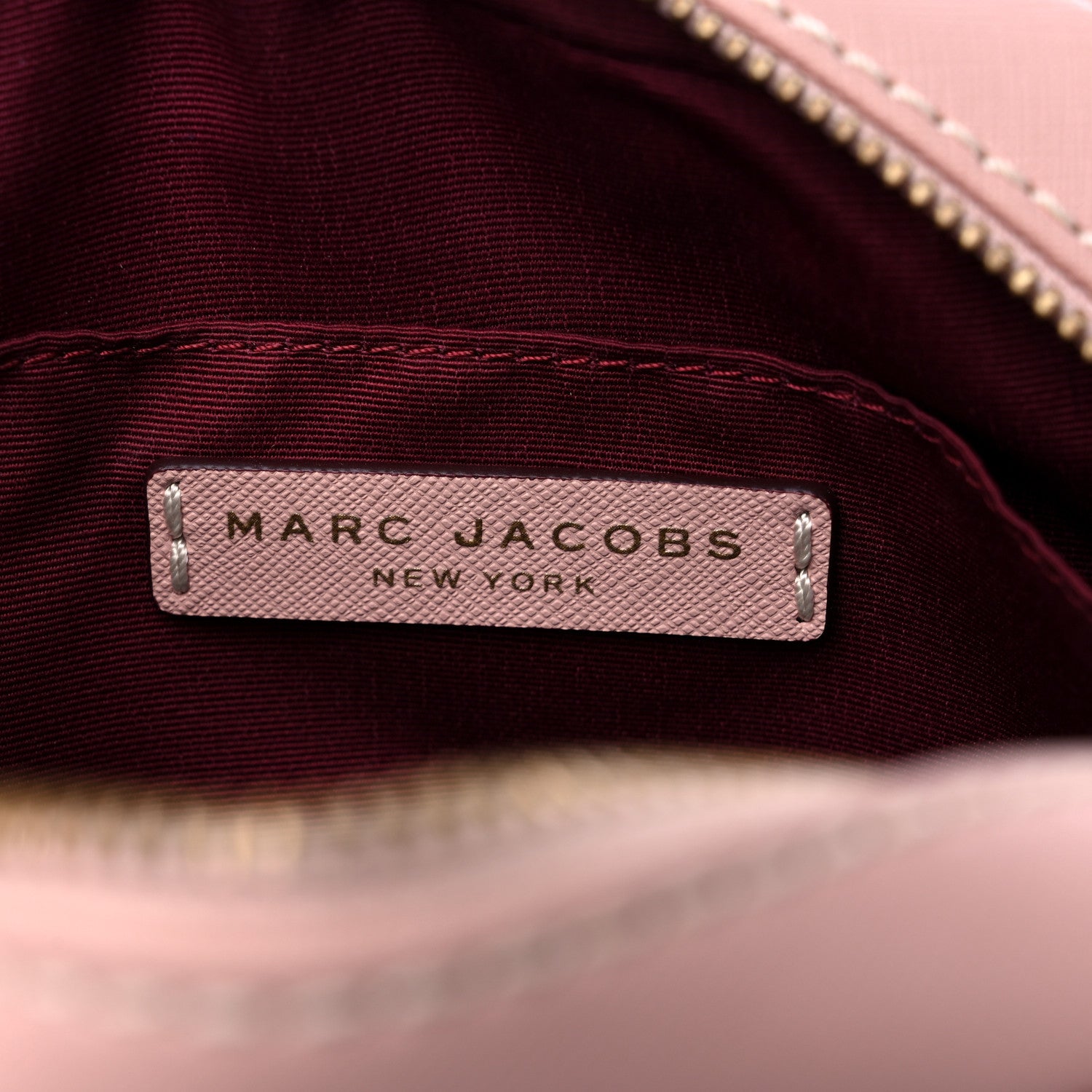 Marc Jacobs Saffiano Playback Boxed Dome Crossbody Pink 6 of 12