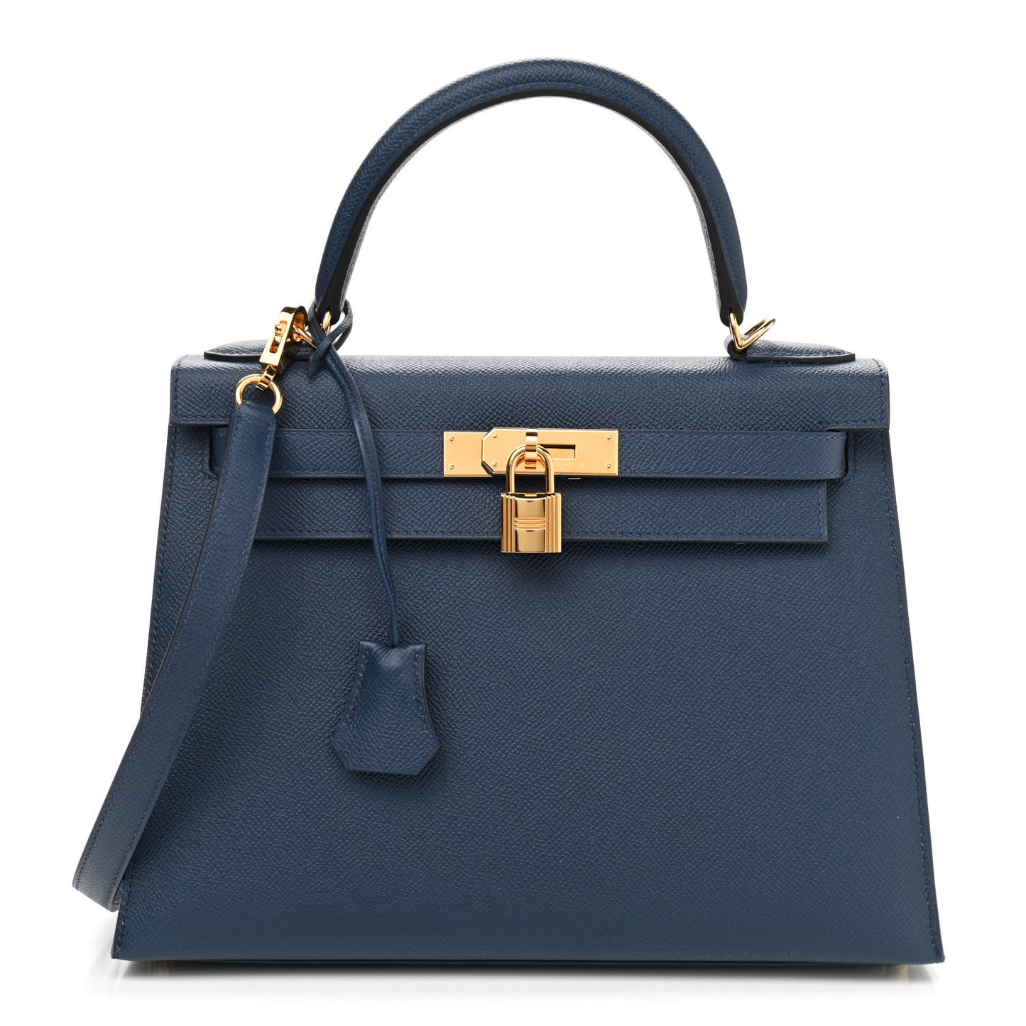 Epsom Kelly Sellier 28 Bleu De Malte