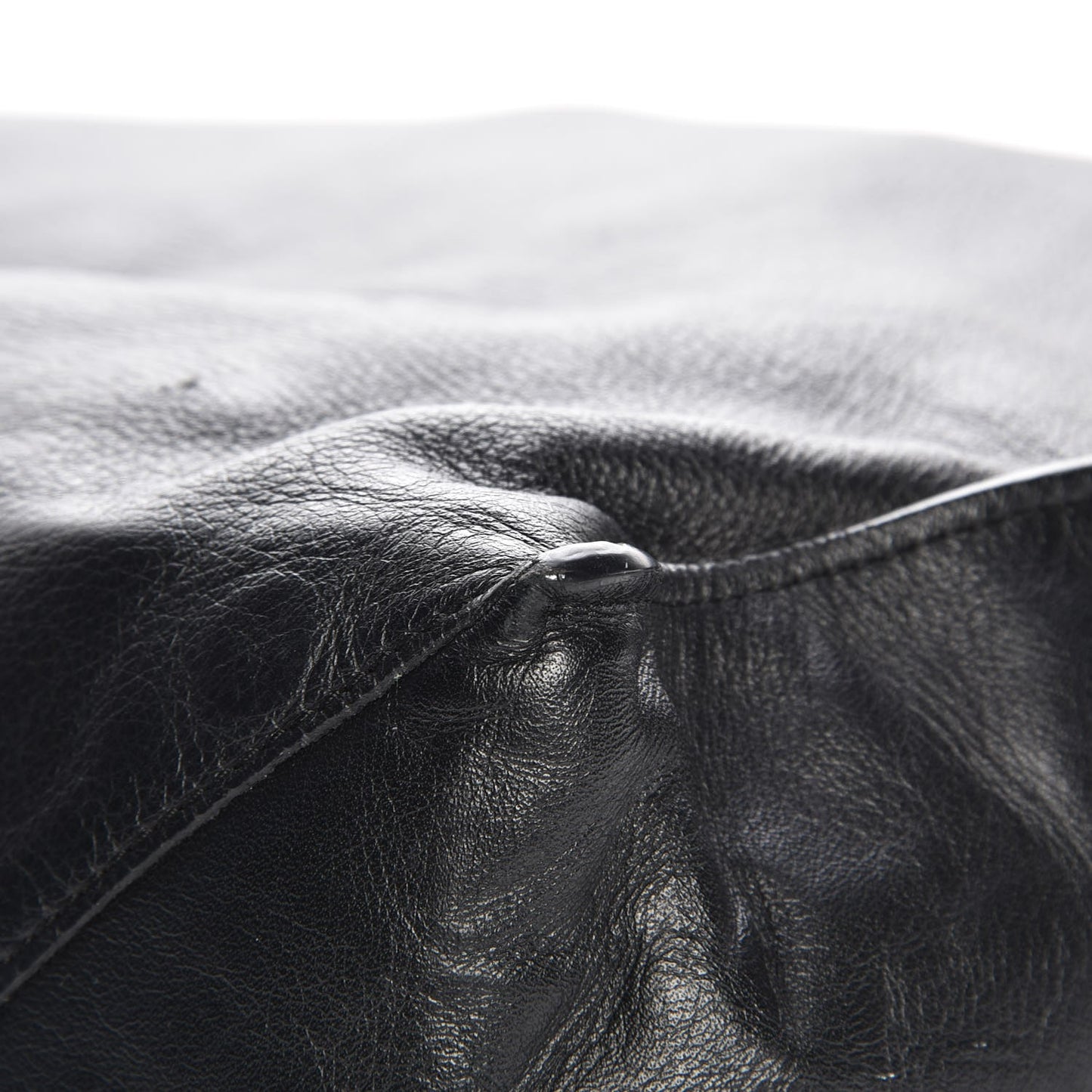 Supple Calfskin Papier A4 Tote Black