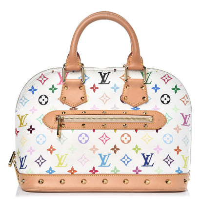Louis Vuitton Monogram Multicolor Alma White 1 of 11