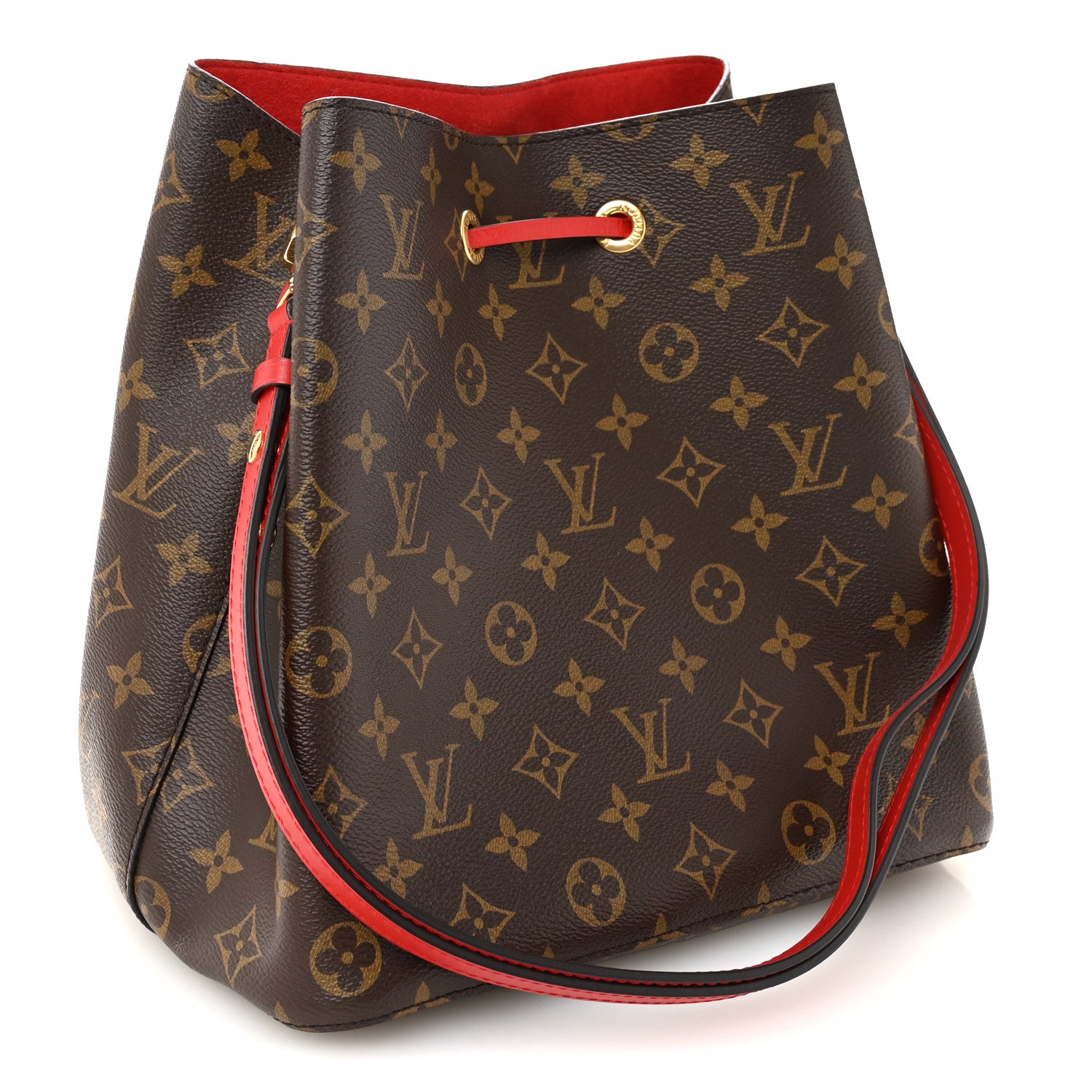 Louis Vuitton Monogram Neonoe MM Coquelicot 3 of 10