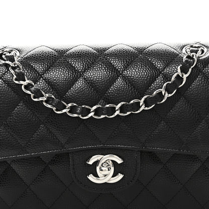 Chanel Caviar Quilted Small Double Flap Black 8 of 11