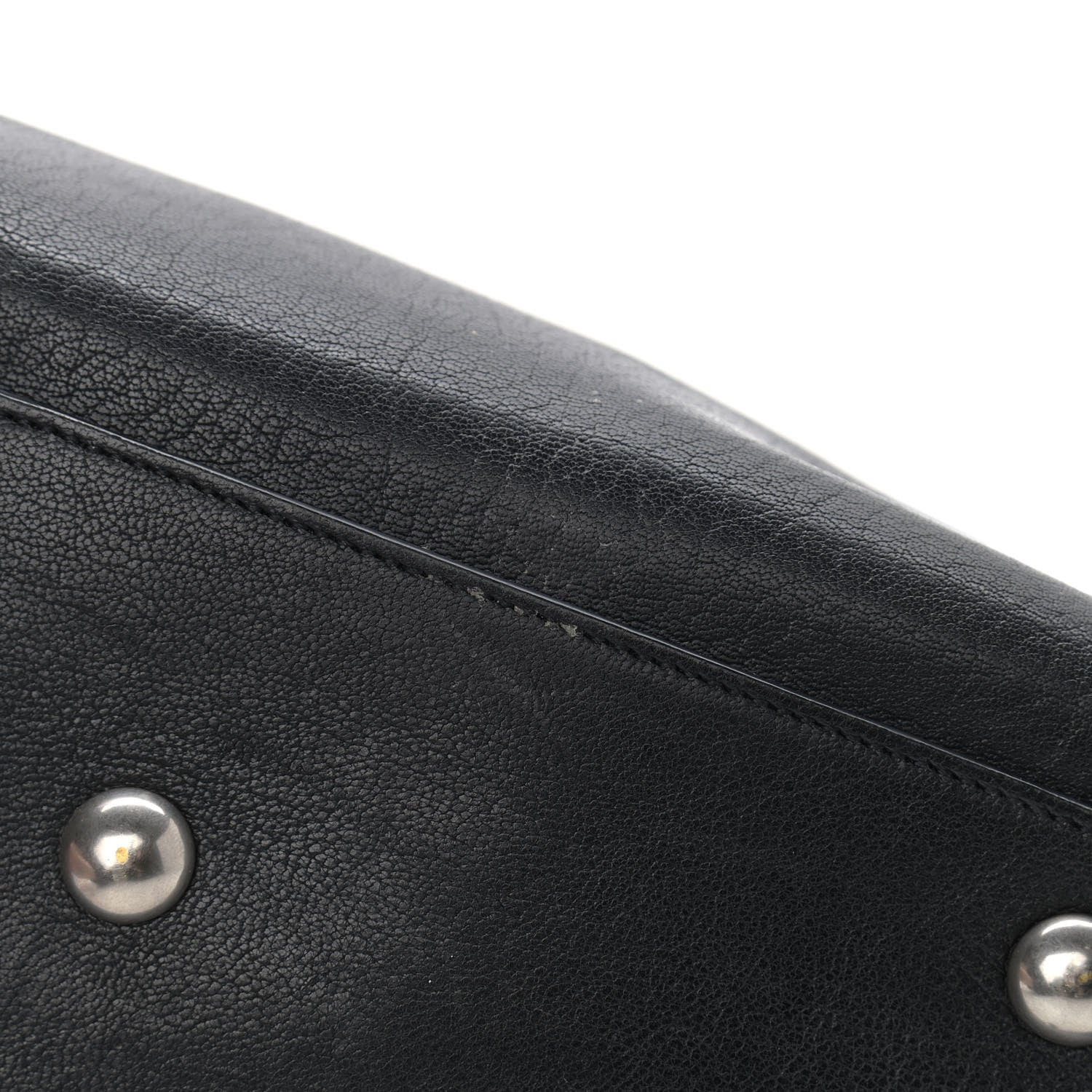 Saint Laurent Calfskin Star Studded Classic Baby Duffle Black 16 of 17
