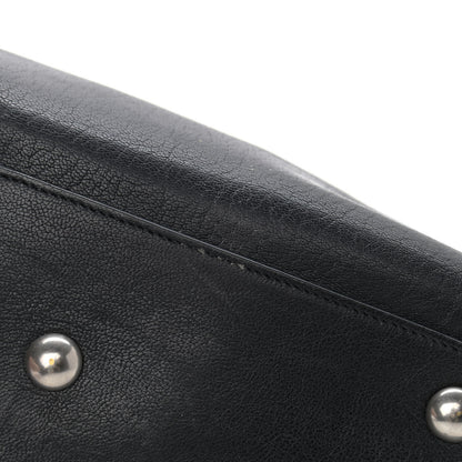Saint Laurent Calfskin Star Studded Classic Baby Duffle Black 16 of 17