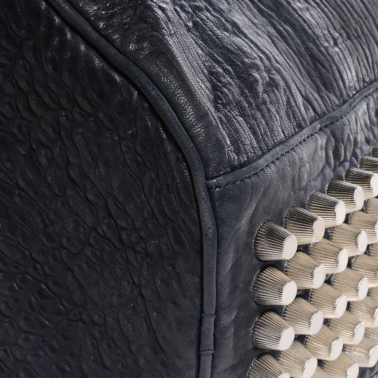 Alexander Wang Leather Rocco Midnight 5 of 6