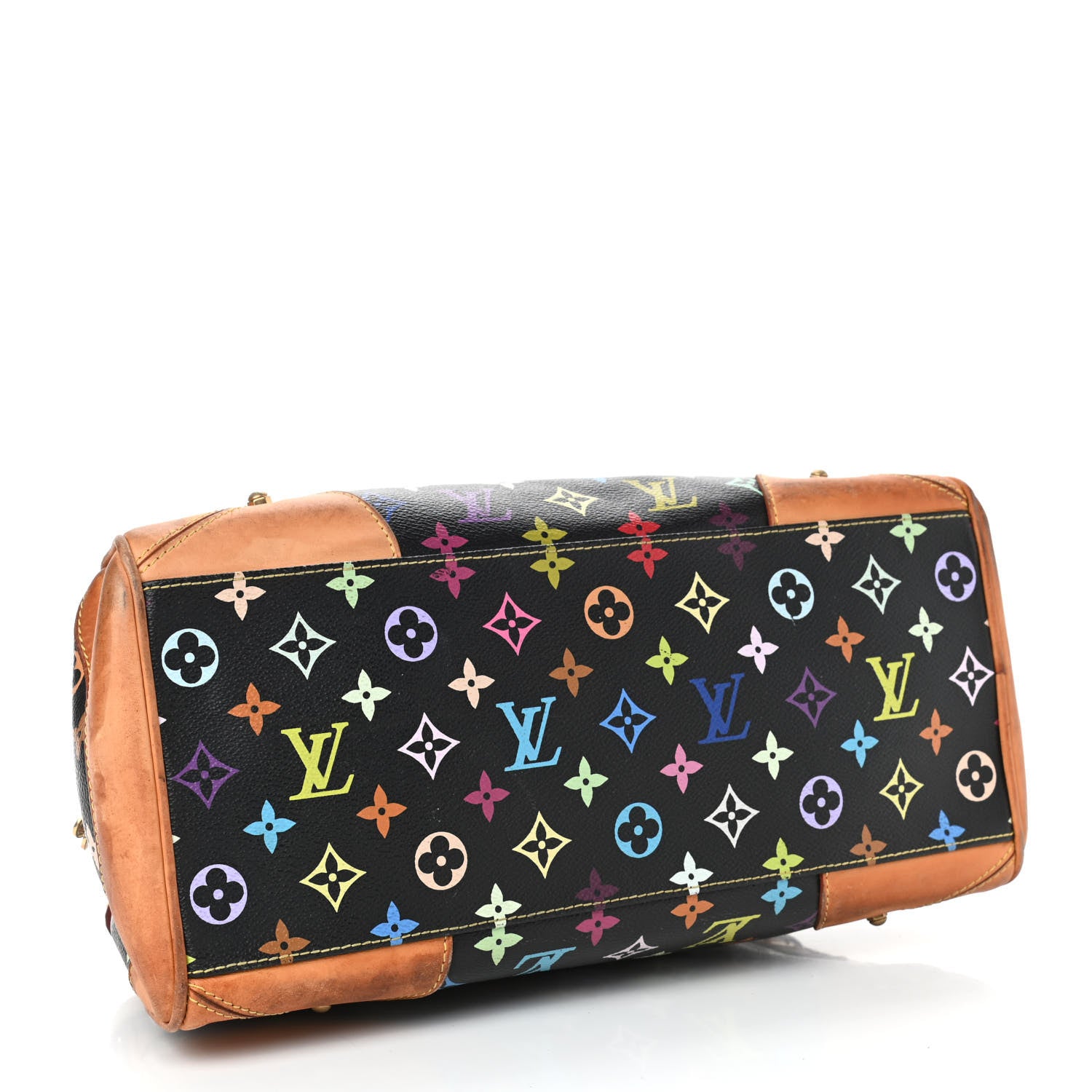 Louis Vuitton Monogram Multicolor Claudia Black 3 of 11
