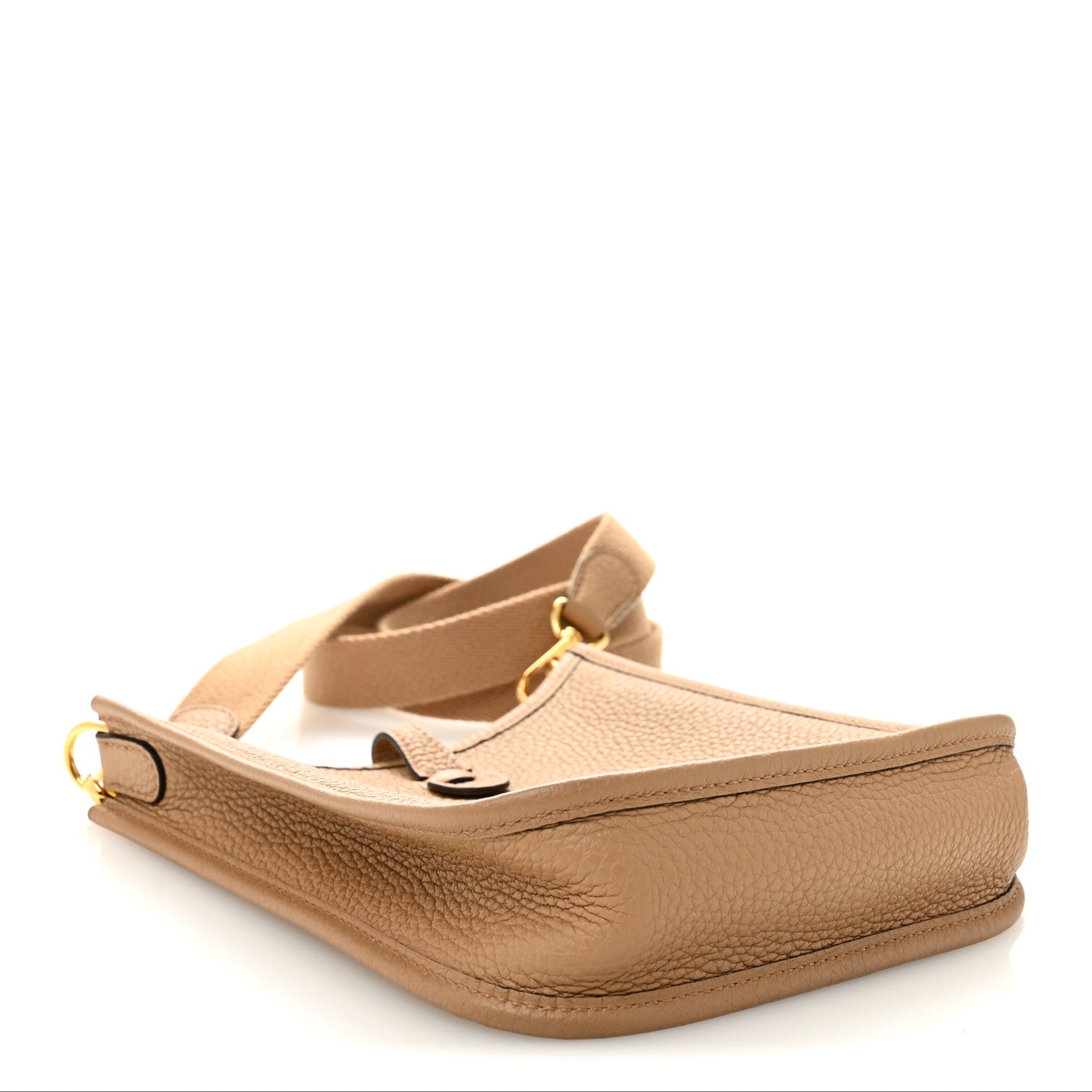 Hermes Taurillon Clemence Amazone Evelyne TPM Chai 4 of 11