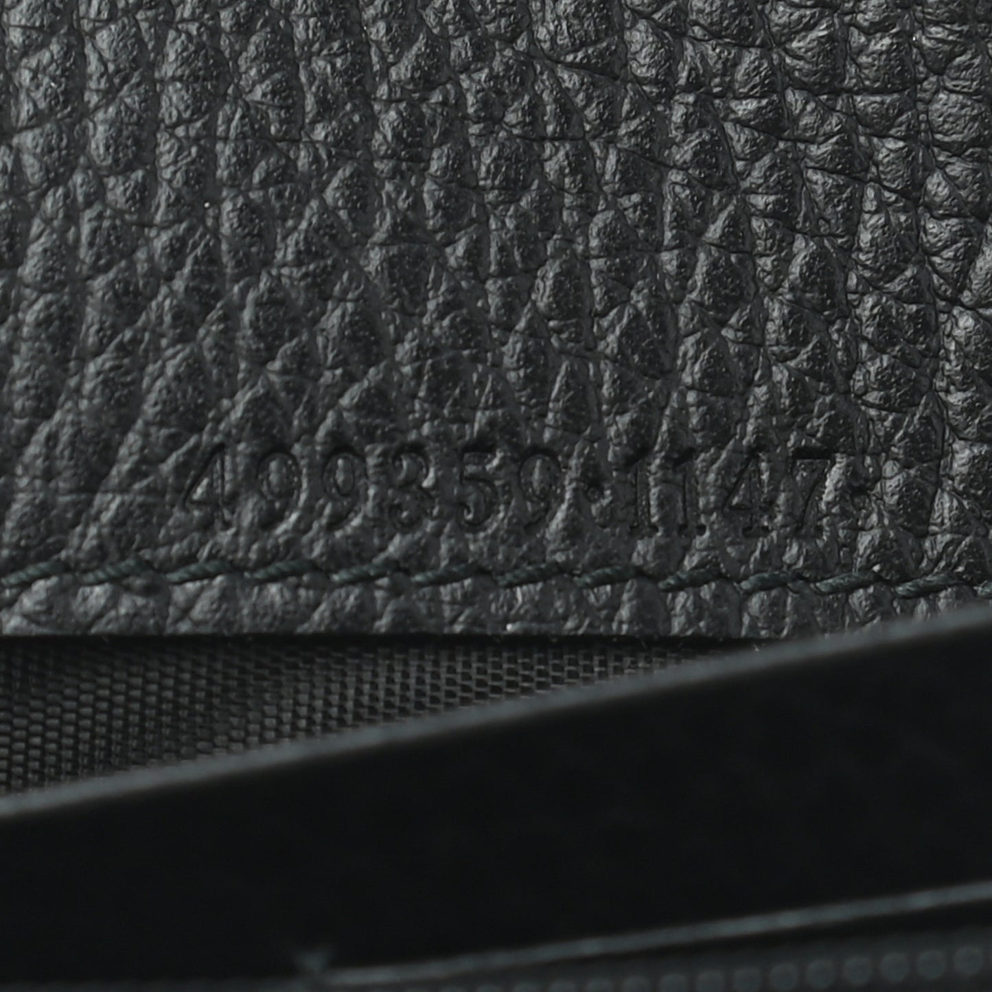 Calfskin Garden Continental Wallet Black
