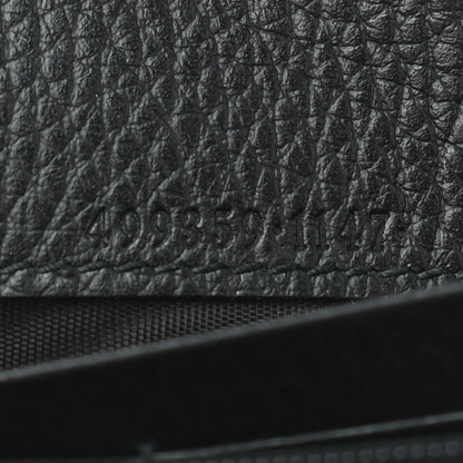 Gucci Calfskin Garden Continental Wallet Black 7 of 7