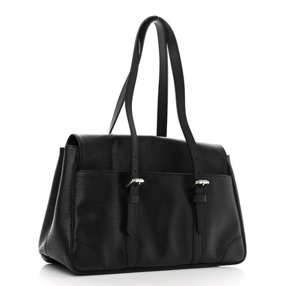 Louis Vuitton Epi Segur MM Black 3 of 10