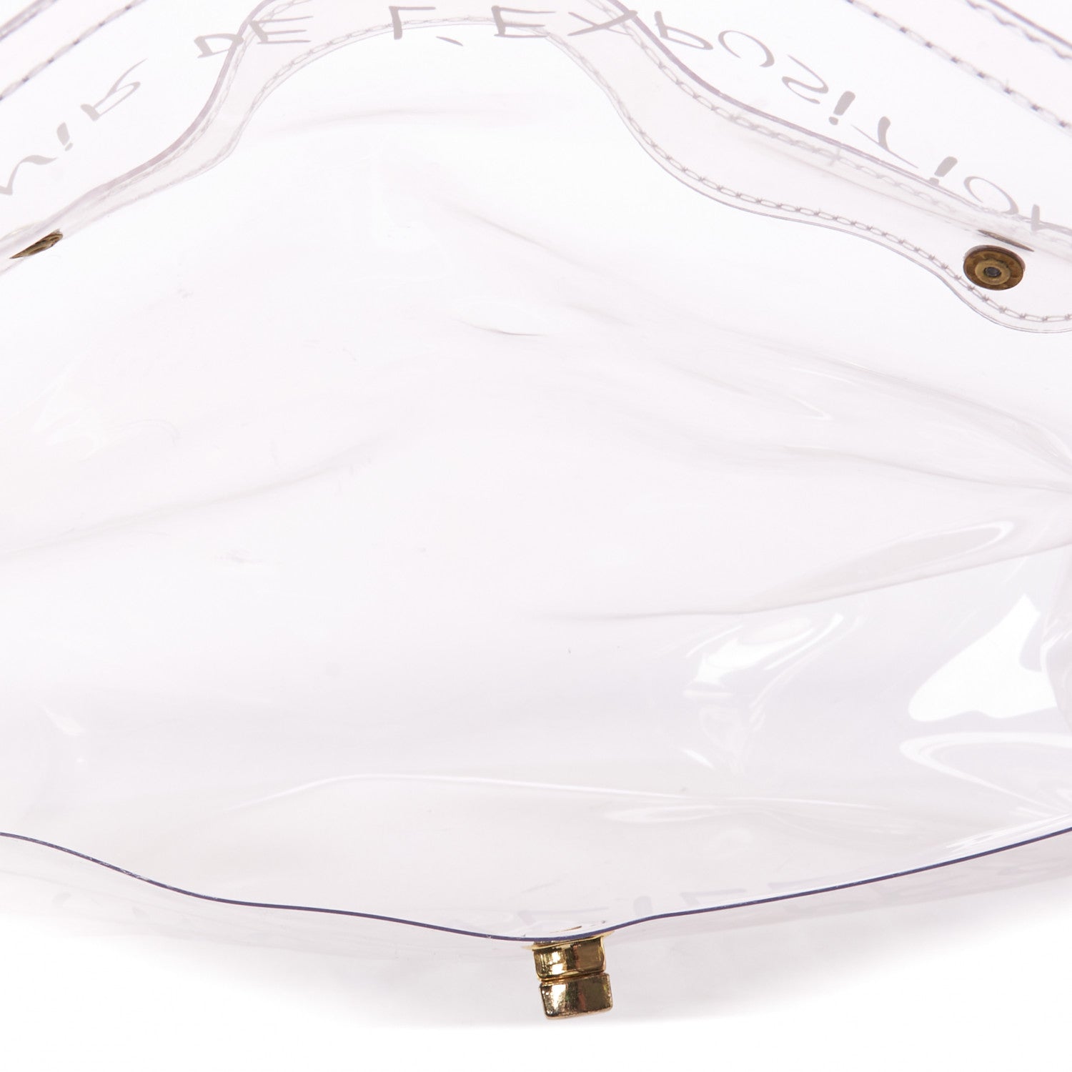 Hermes Vinyl Souvenir De L'Exposition Kelly Transparent 4 of 6