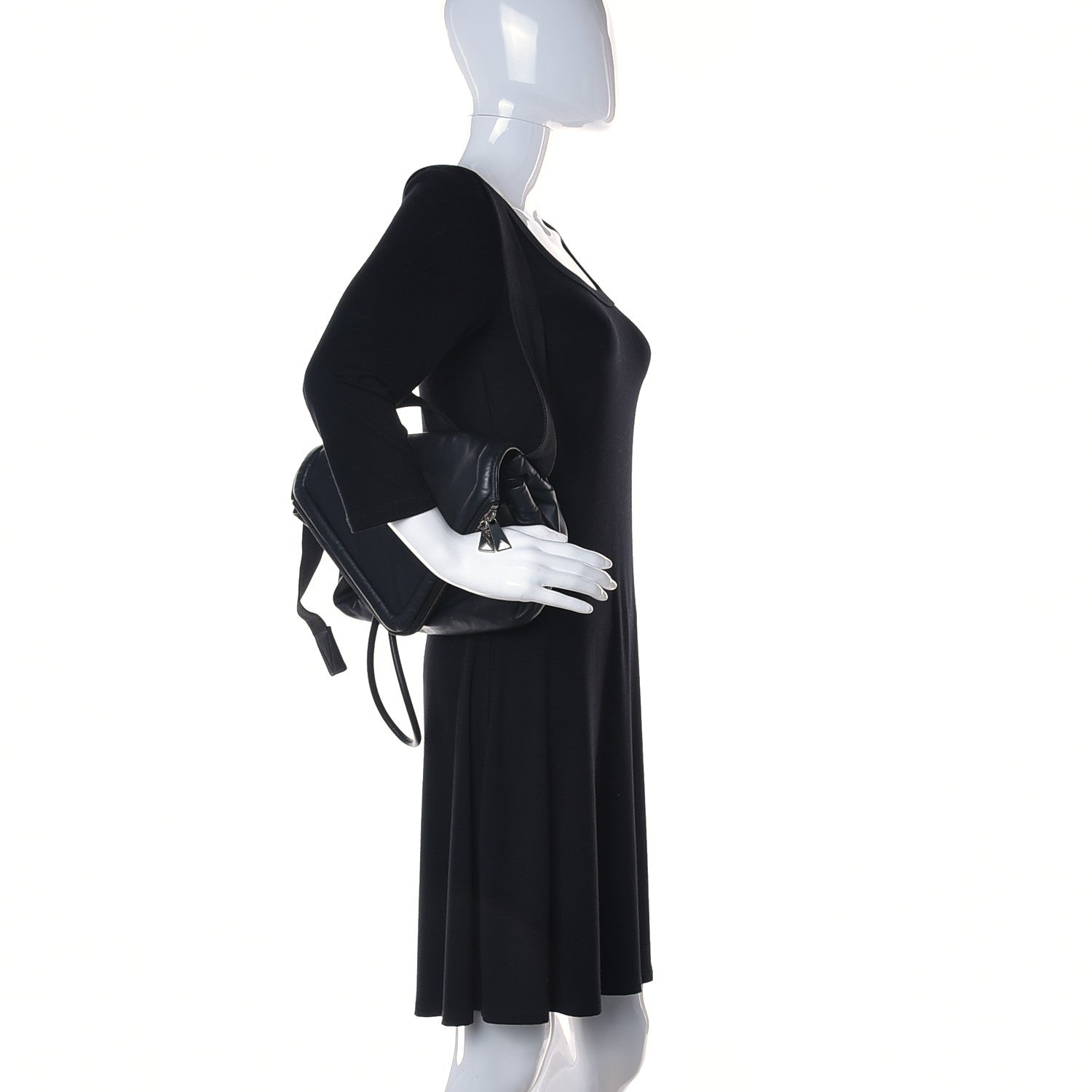Bottega Veneta Nappa Beak Belt Bag Black 2 of 13