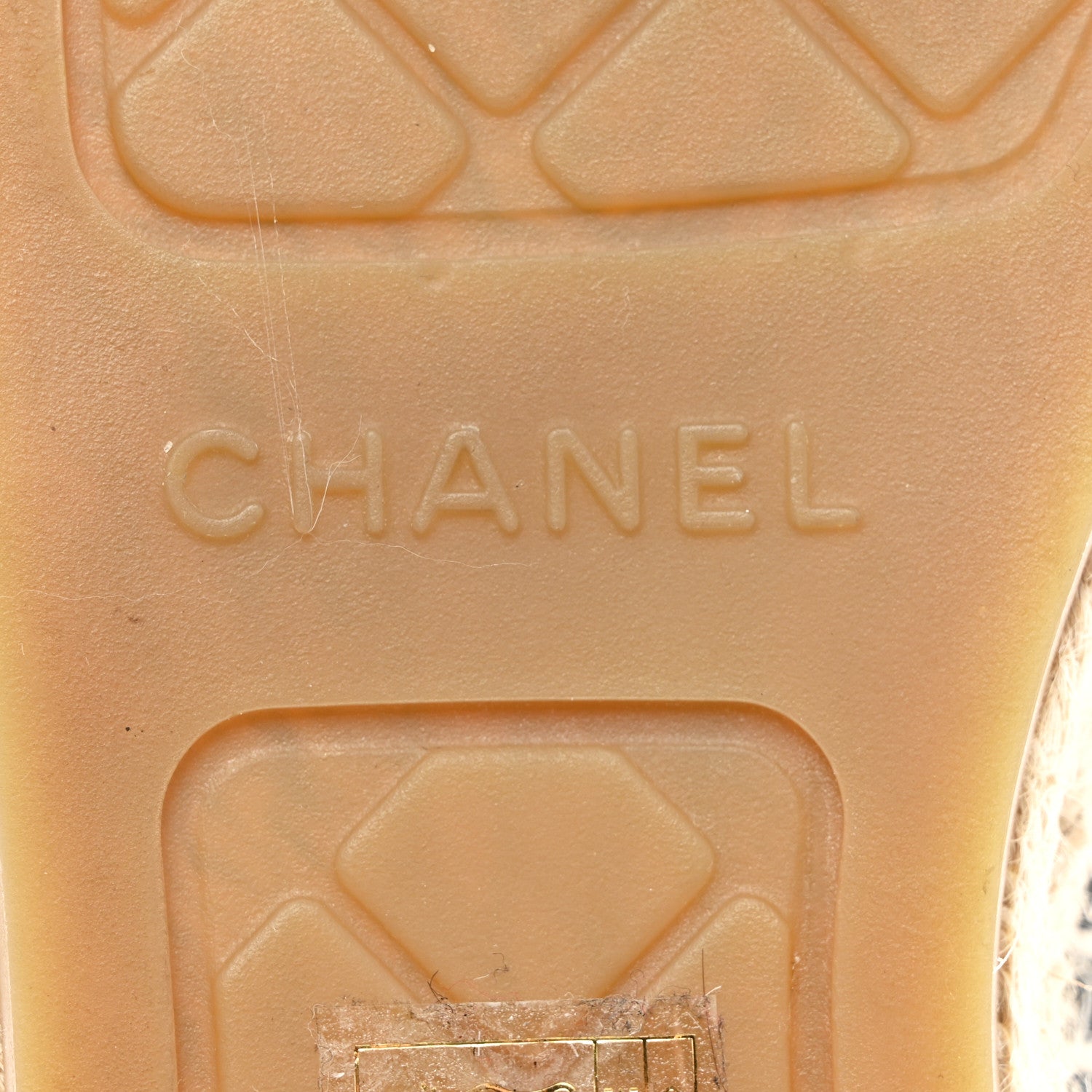 Chanel Tweed Lambskin Patent Calfskin CC Espadrilles 40 Black Navy Blue 6 of 10