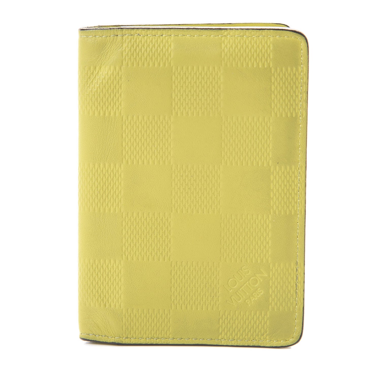 Damier Infini Pocket Organizer Vert Acide