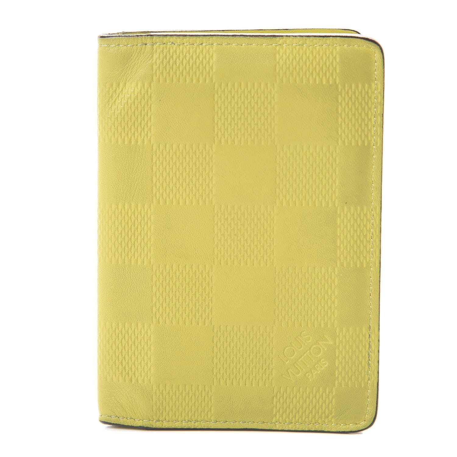 Louis Vuitton Damier Infini Pocket Organizer Vert Acide 1 of 10