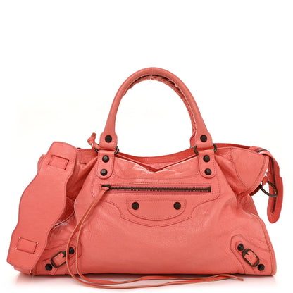 Balenciaga Agneau Classic Hardware City Rose Jaipur 1 of 11