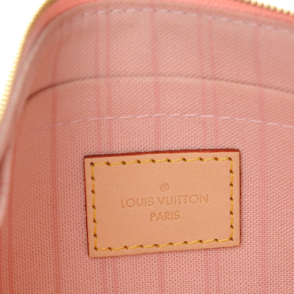 Louis Vuitton Damier Azur Neverfull MM GM Pochette Rose Ballerine 6 of 8