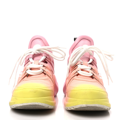 Louis Vuitton Calfskin LV Archlight Sneakers 37 Pink 2 of 8