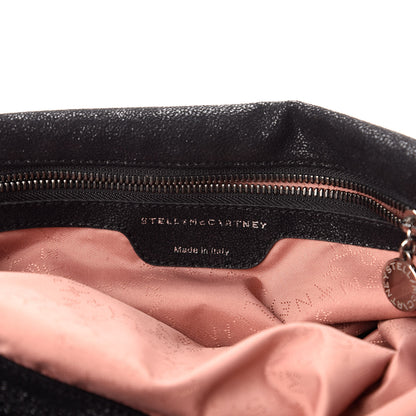 Stella McCartney Shaggy Deer Falabella Fold Over Tote Black 7 of 10
