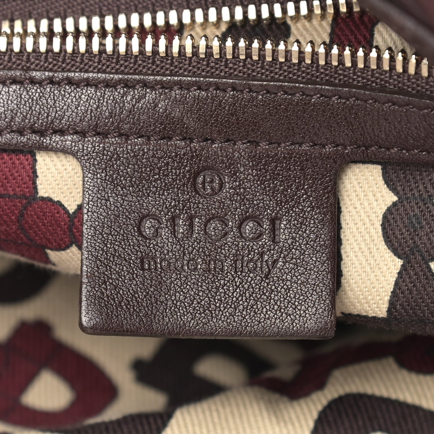 Gucci Guccissima Large Biba Hobo Dark Brown 6 of 11