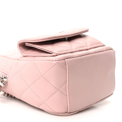 Chanel Caviar Quilted CC Mini Classic Backpack Pink 8 of 9