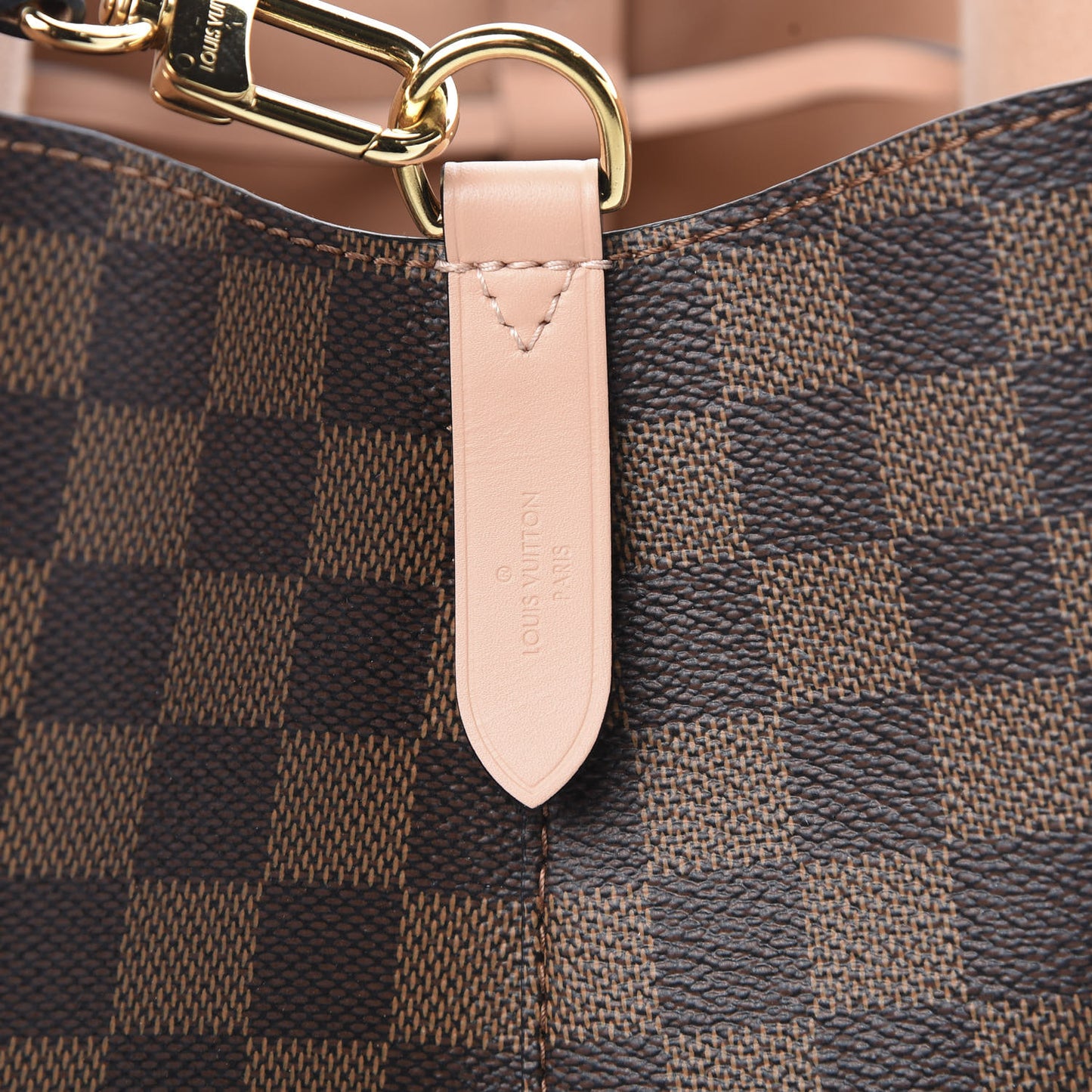 Damier Ebene Neonoe MM Venus Pink